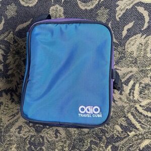 Vtg Ogio Travel Cube Multi Container Blue Purple